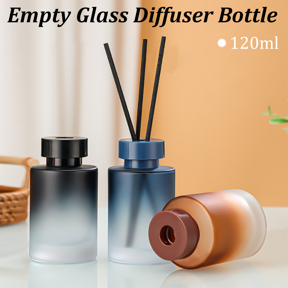 Home Fragrance Ideas - Botol Diffuser Kaca Kosong 120ML, Aksesoris