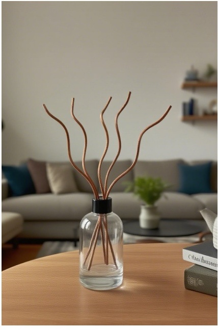 Home Fragrance Stick - 20/40 Buah Stik Diffuser Rotan Bergelombang
