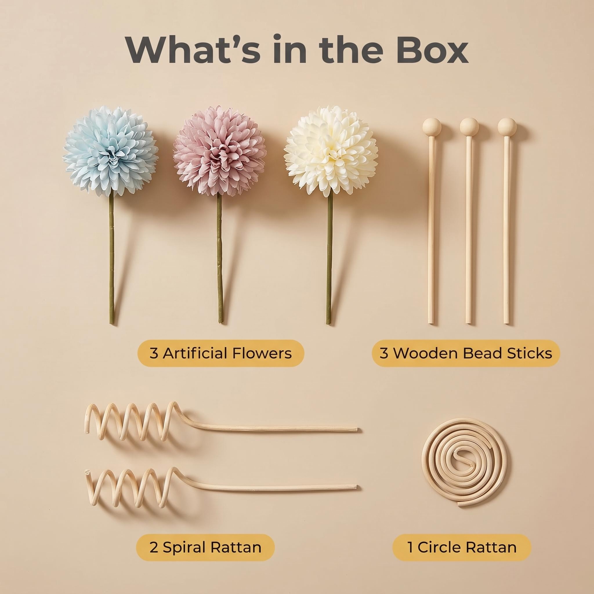 Set stik diffuser DIY, diffuse - Home Fragrance Stick ulasan dan harga