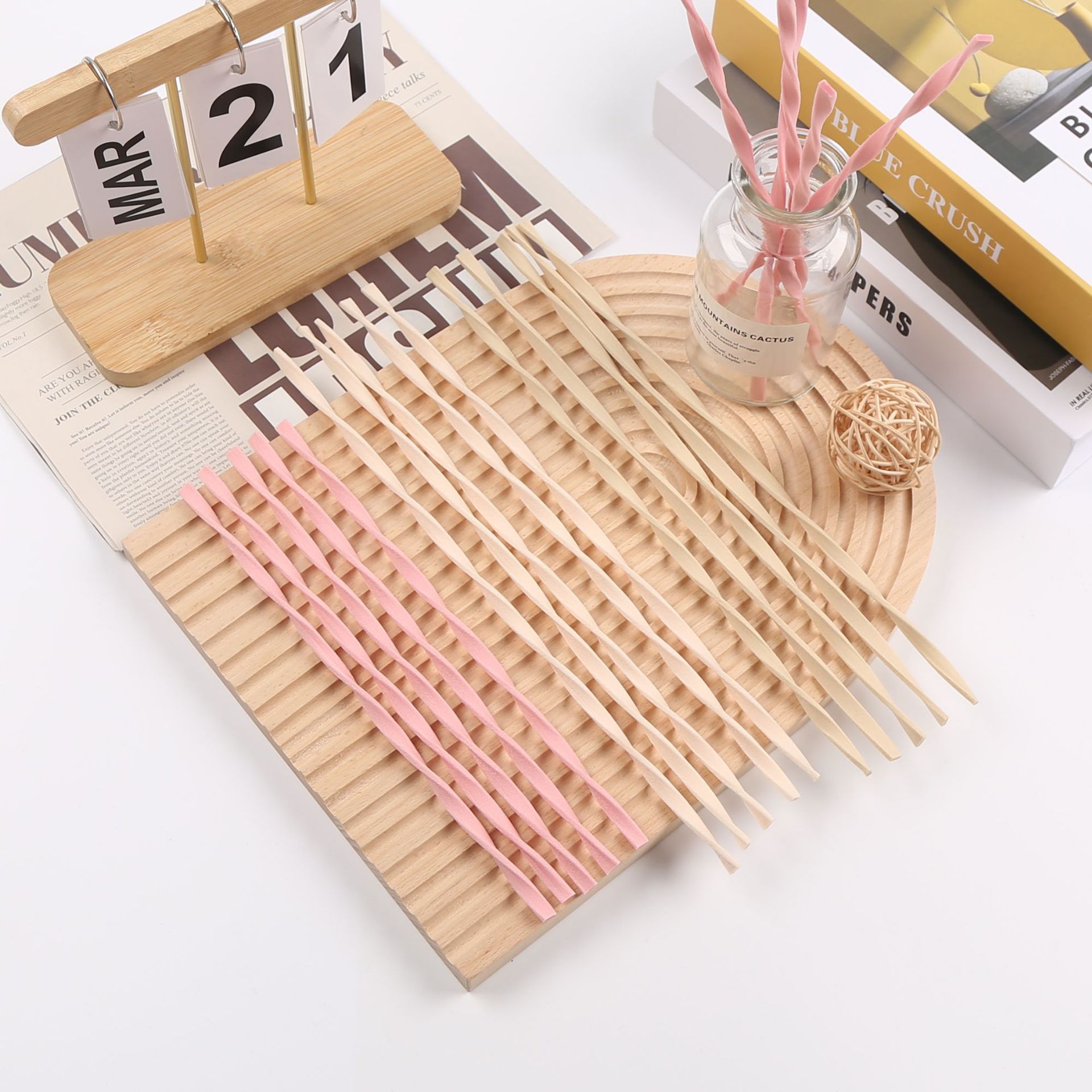 10 buah L30cm warna merah muda - Home Fragrance Stick ulasan dan harga