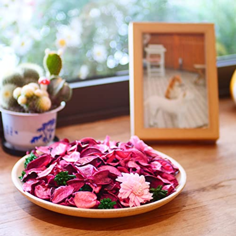 Kantong Potpourri Merah Muda,  - Potpourri Dried Flower ulasan dan harga