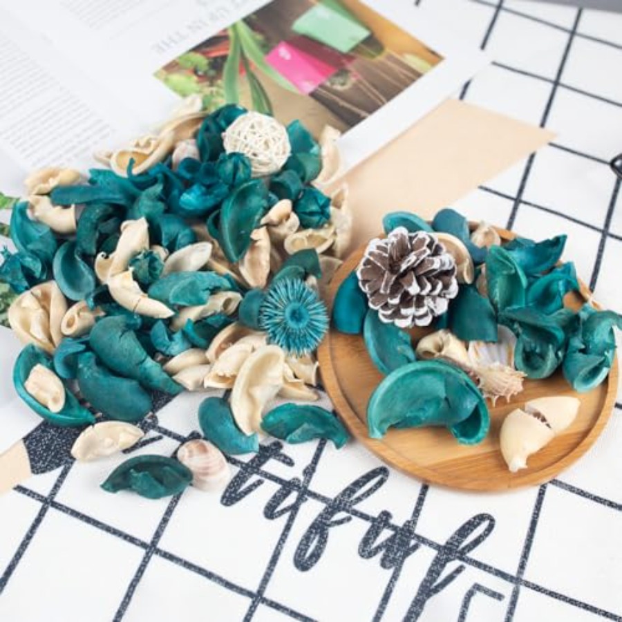 Kantong Potpourri Kerang Laut, - Potpourri Dried Flower ulasan dan harga